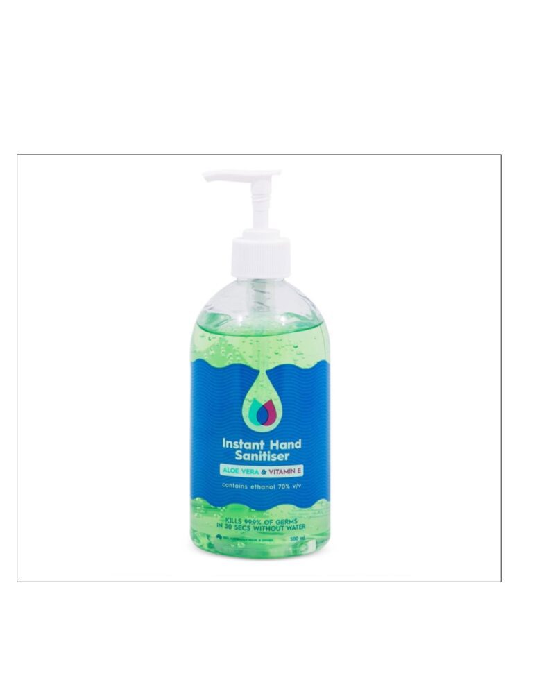 Instant Hand Sanitiser 500ml TGA Tested And Approved  Kills 99.9% Of Germs Australian Made