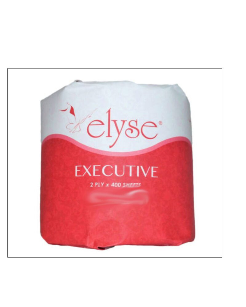 48 Rolls 2ply Executive 400 Thick Sheet Large Rolls Individual Wrapped